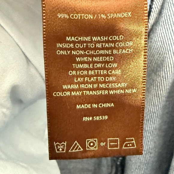 Kut from the Kloth Blue Ankle Straight Leg Jeans Women Size 18W 42x25.5 Raw Hem - Picture 5 of 9